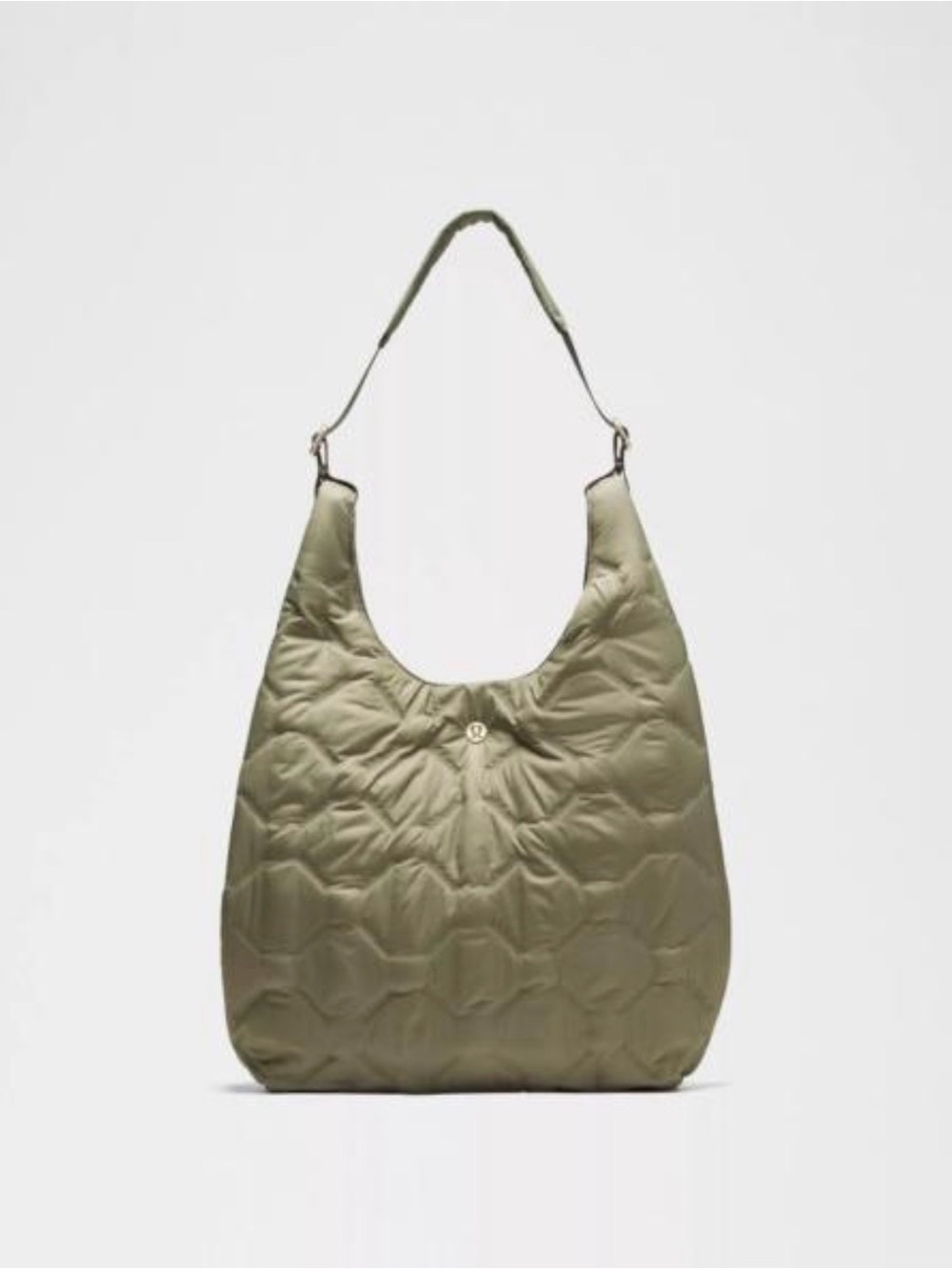 NWT Lululemon Quilted Pleasures Shoulder Bag in (BALF) Bay Leaf Color